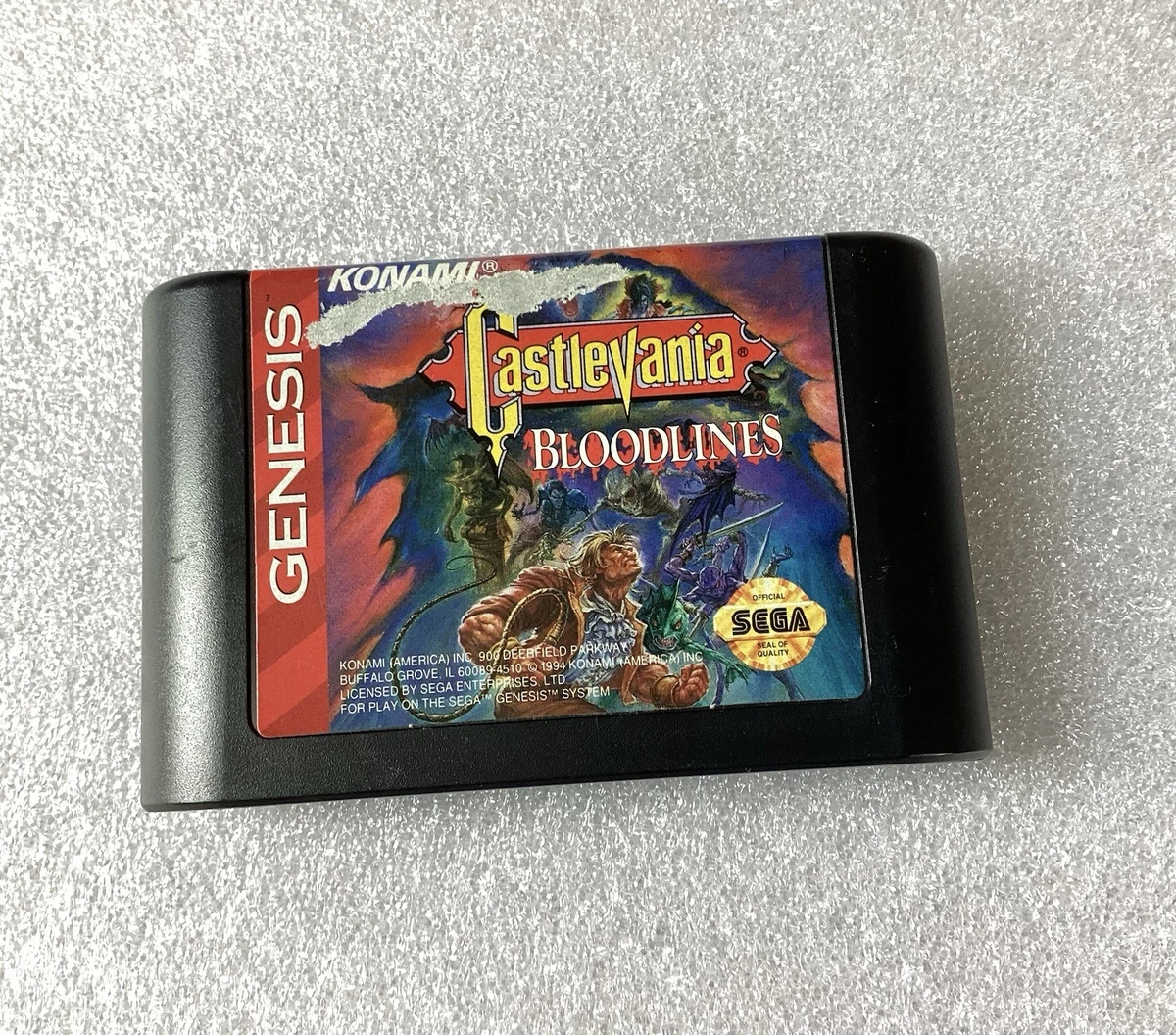Castlevania: Bloodlines SEGA Video Games for sale - eBay