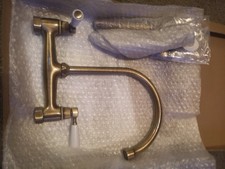 Victorian Bridge Aged Brass Tap