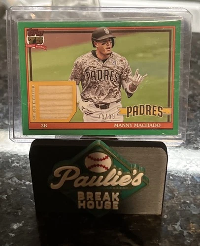 2026 Topps Series 1 Manny Machado Green (RAW)