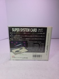 PC Engine CoreGrafx Super System Card boxed Japan NEC Hu-Card game US Seller 