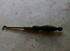 Antique Wood and Steel Buttonhook