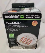 Melnor Electronic Water Timer TimeAmatic Pre-Set Schedules Lawn Garden Model 103