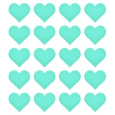 Felt Heart Shape Valentine's Day Hearts Craft Pack of 20