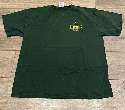Vintage 1998 Janet Jackson Shirt Size XL The Velvet Rope Wor 1990s vintage concert t-shirt, vintage, size XL, single stitch, B+ condition
