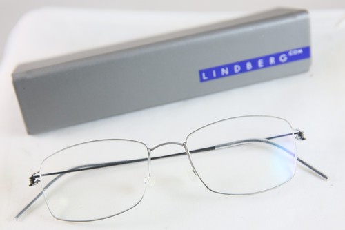 GRANDI OCCHIALI DA VISTA NOS NUOVI LINDBERG CASPER AIR BORDO TITANIO MADE IN DANIMARCA - Foto 2 di 10