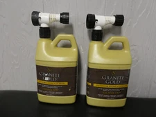 Granite Gold Outdoor Stone Cleaner 64oz Attaches To Hose Lot of 2