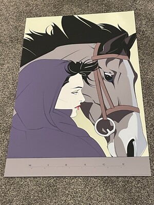 Patrick Nagel NC13 The Horse Mirage Gallery Silkscreen