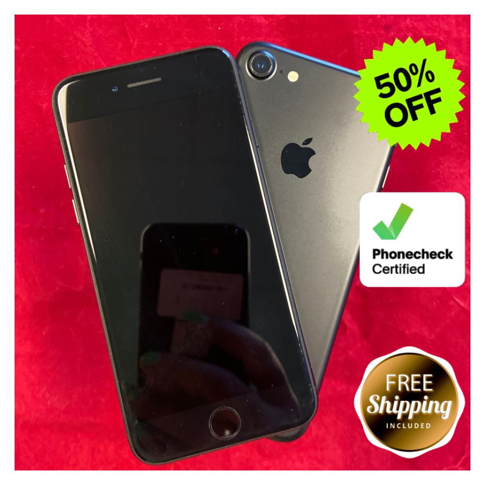 Apple iPhone 7 - 32GB/128GB, Unlocked, T-Mobile, Verizon - Mint