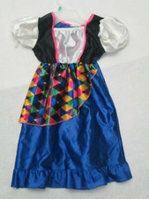 Gypsy girls Costume dress and scarf size 5 A6