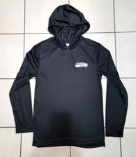 Seattle Seahawks Black hoodie TX3 Cool dri-fit NFL Apparel Pull-over Breathable