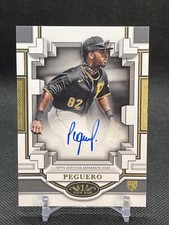 2023 Topps Tier One Liover Peguero RC Break Out Rookie Auto #/299 Pirates