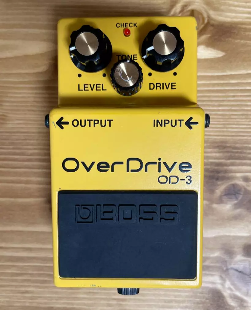 Boss OD-3 Overdrive Guitar Effect Pedal Shipped from KYOTO Japan USED