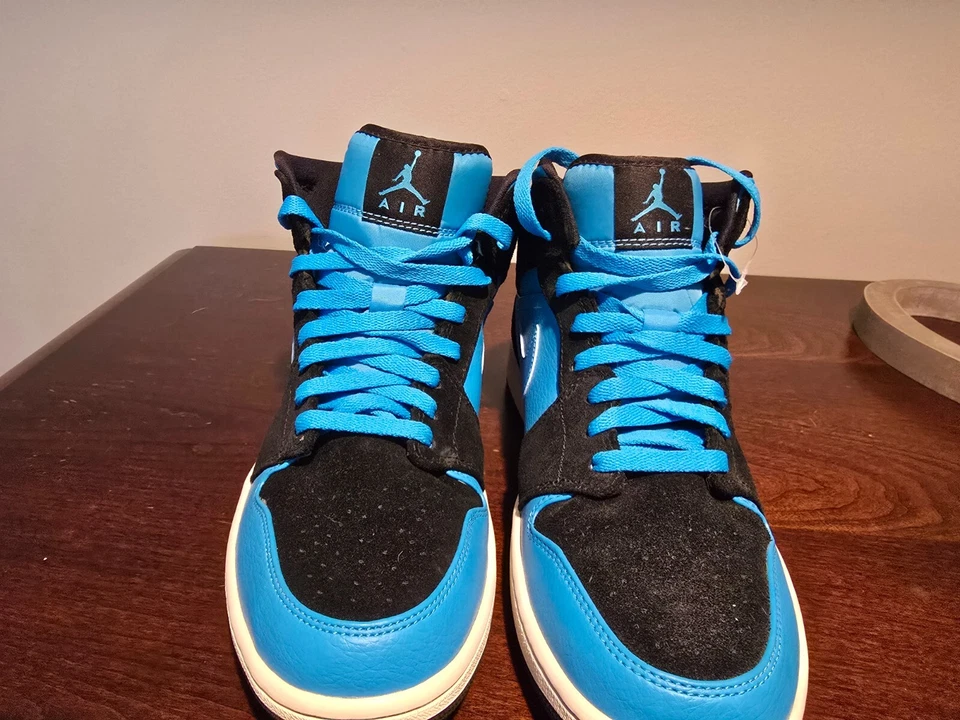 Nuevo Para Hombre Air Jordan 1 Retro Medio Azul Polvo Oscuro (talla 10.5) Foto 4 de 4