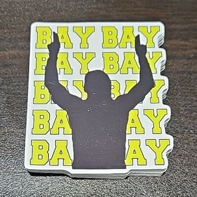 Vintage Wrestling Sticker Bay Bay WWE AEW