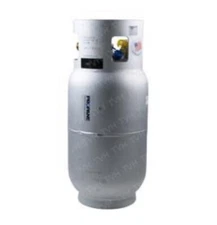 Forklift Liquid Propane Tank Cylinder 33.5lb LPG 8 Gallon Lightweight Aluminum