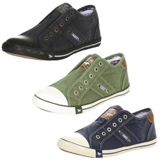 Mustang Herren Schuhe Slipper Halbschuhe Turn...