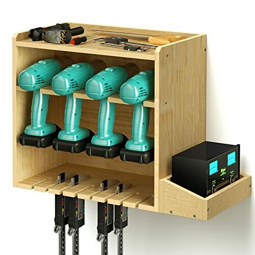Power Tool Organizer Drill Holder Wall 