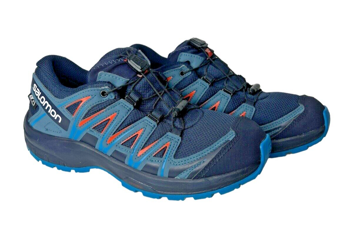 Salomon XA Pro Trail Hiking scarpe da corsa blu impermeabili 406433 donna taglia 5