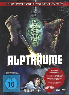Alpträume (Nightmares) 2-Disc Mediabook C (Blu Ray+DVD) lim. 333 - NEU/OVP