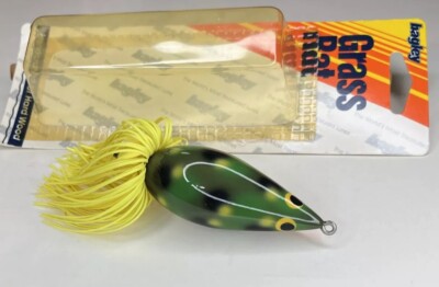 Leurre Ancien Rat Bagley Tout En Laiton - Vintage, Pêche Topwater, Bois