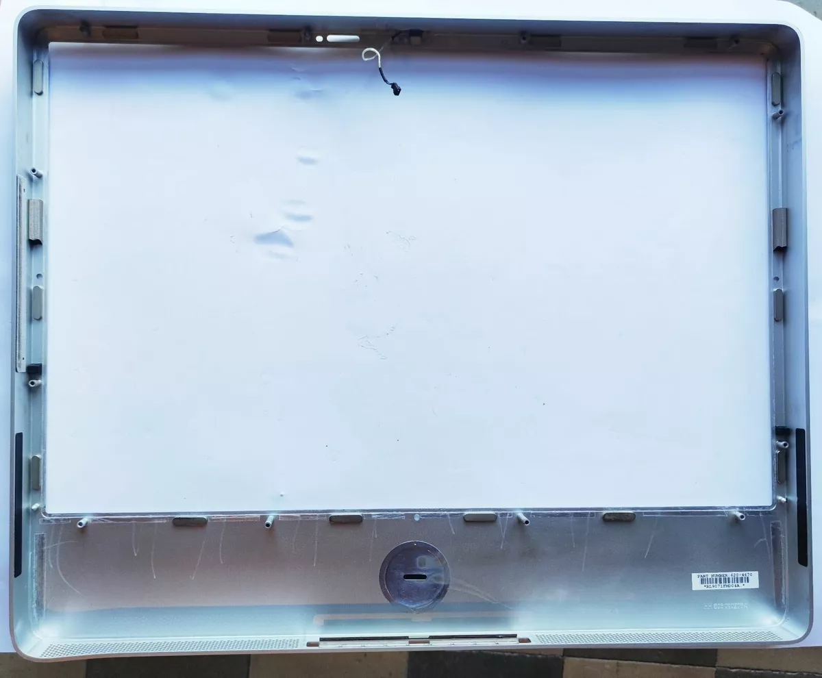 FRONT FRAME SCREEN HOUSING BEZEL ALUMINUM APPLE IMAC A1225 IMAC9,1 24