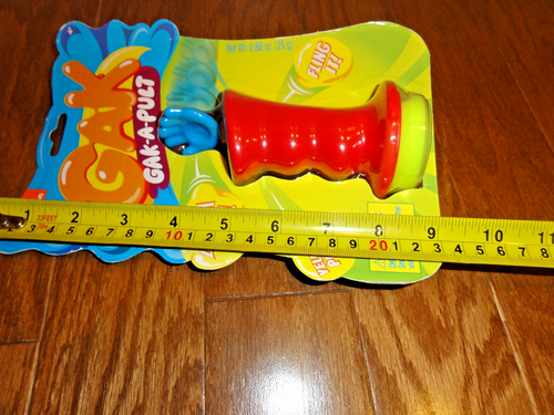 Nickelodeon Gak "Gak-A-Pult" Toy, Yellow - NSI, 2018 - Sealed - Picture 6 of 9