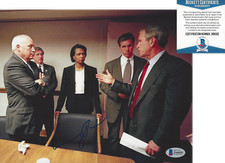 CONDOLEEZZA RICE SIGNED BUSH 43 SECRETARY OF STATE 8x10 PHOTO D BECKETT COA BAS