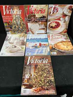 BLISS VICTORIA MAGAZINE, LOT OF 7, 2007-2010, V1 #1, V2 #1,5, V3 #1,4,5, V4 #6
