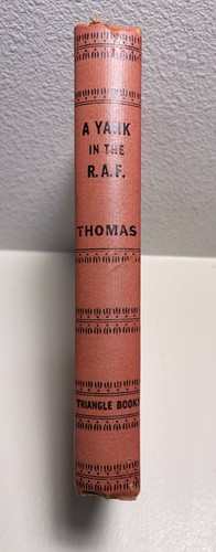 1944 Vintage WWII Book A Yank in the R.A.F. Harlan Thomas Hardcover - Picture 2 of 4