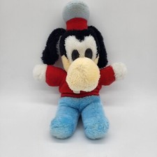 Rare 1970's Vintage Walt Disney Goofy Bean Bag Plush 10.5" Stuffed Animal