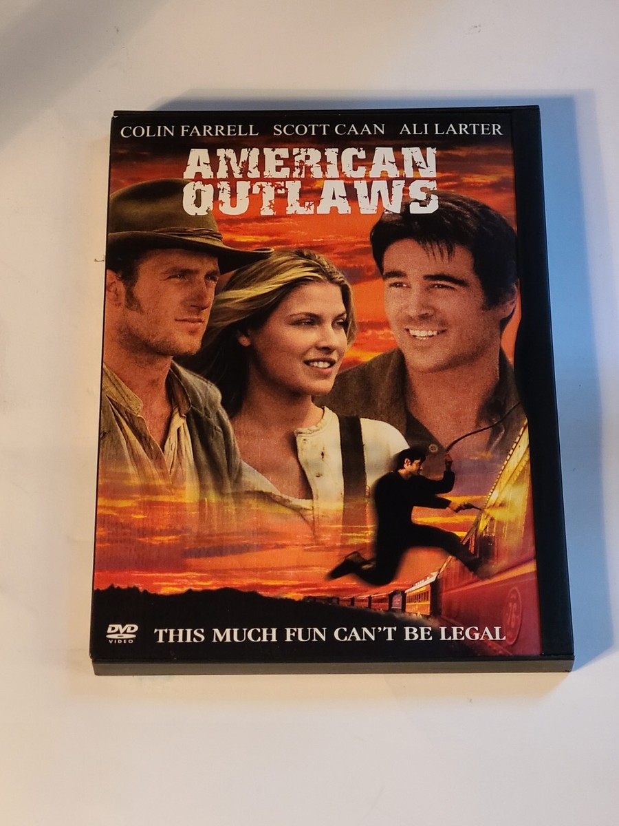 American Outlaws Colin Farrell, Scott Caan Dvd Very Good