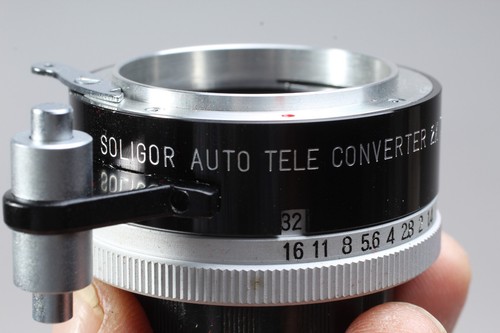 SOLIGOR 2X TELECONVERTER FOR EXAKTA W CASE SUPER CLEAN - Picture 2 of 4