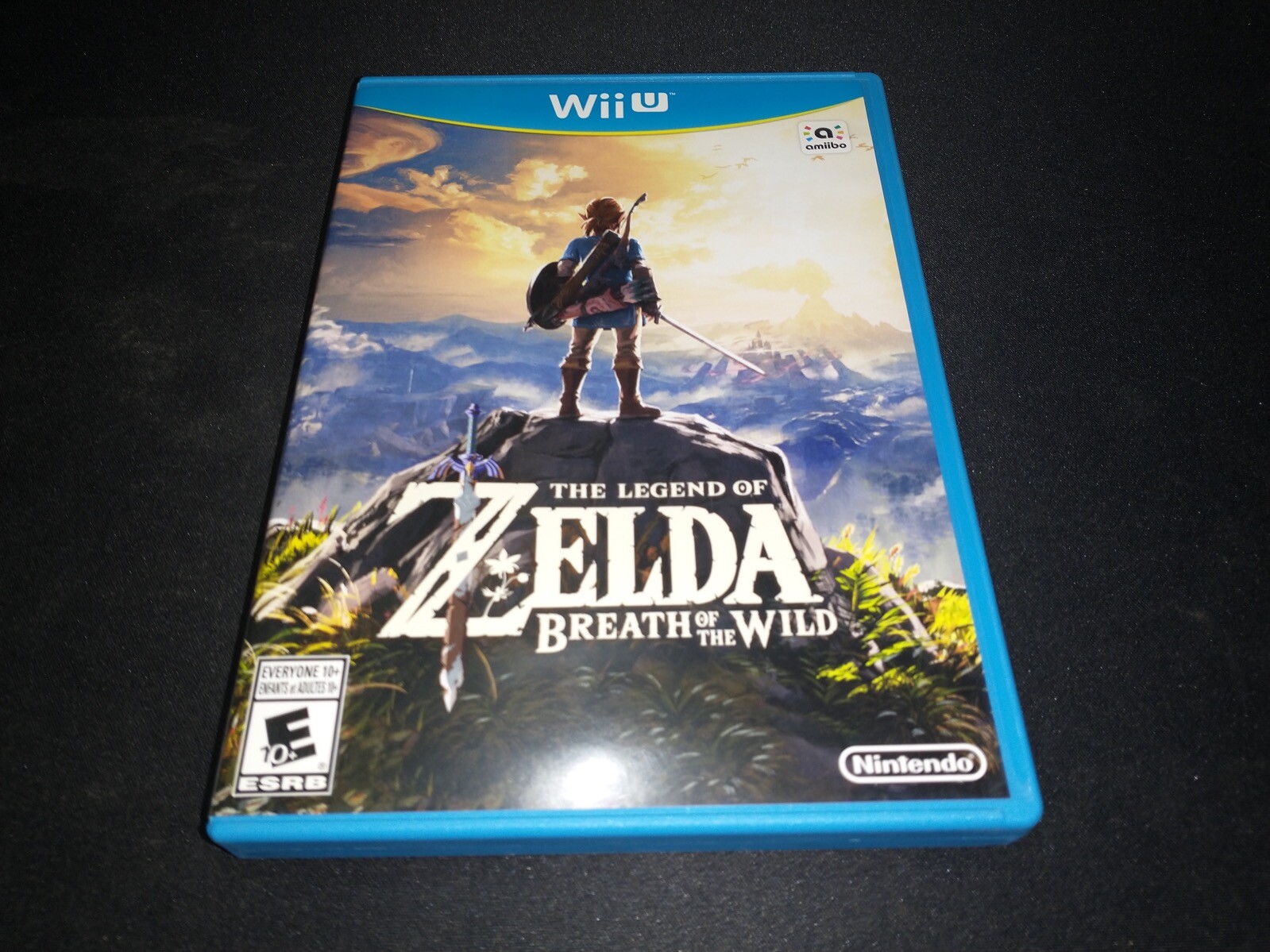 The Legend of Zelda Breath of Wild Misprint Nintendo Wii U LN perfect