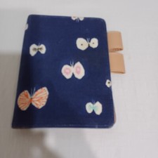 Hobonichi Techo Casun Minna Perhonen Cover Navy Blue Butterfly 2015