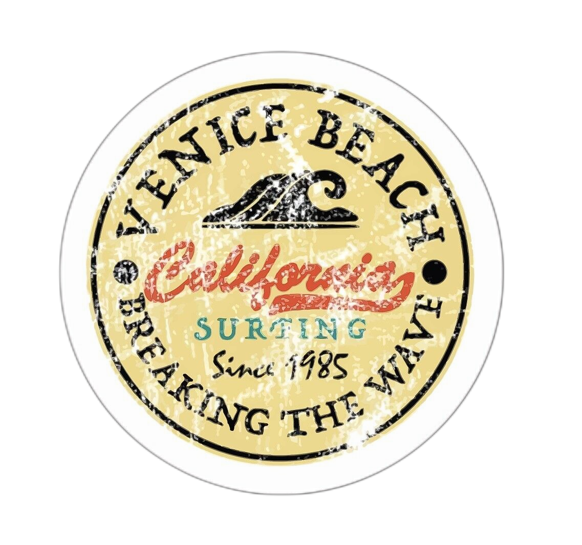 Venice Beach Surf Sticker Decal