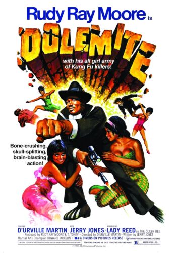 DOLEMITE Movie Poster Blaxploitation Shaft Filmplakat  - 第 1/3 張圖片