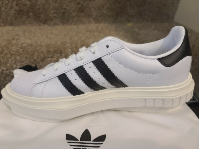 Adidas x Beyonce Women's Superstar Platform Sneakers Shoes White FY7730 Sz. 8. | eBay