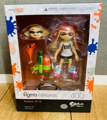 Splatoon figma 400 & amiibo 計3体セット figma 400 Splatoon Girl Action Figure Nintendo Max Factory Good