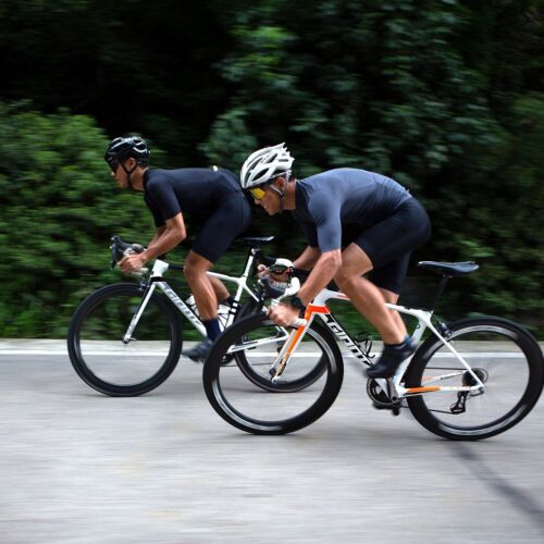 Camisetas de ciclismo de manga corta de alta calidad equipo profesional ajuste corte con - Imagen 1 de 30