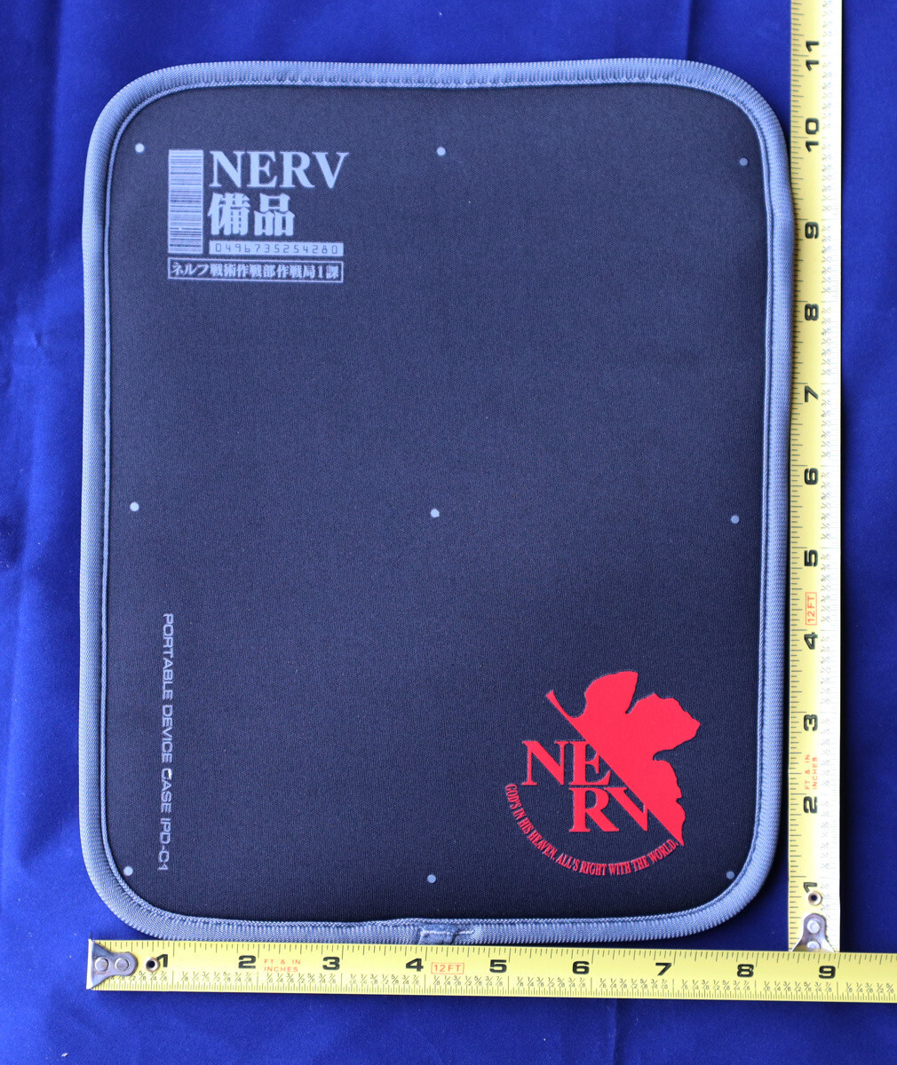 Neon Genesis Evangelion NERV iPad / Tablet / Kindle Padded Soft