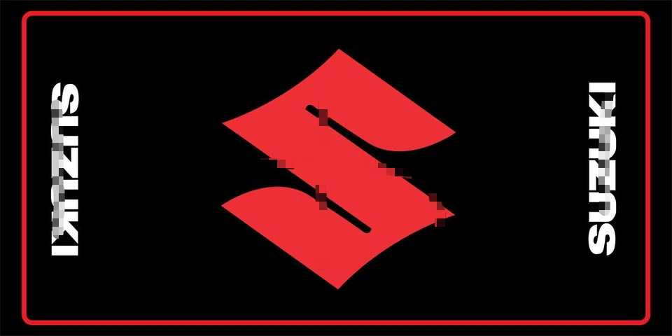 Alfombra para taller de garaje 220*80 cm para Suzuki Sports Moto Pit Mat Foto 4 de 4