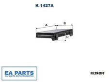 Filter, cabin air for DAF FILTRON K 1427A