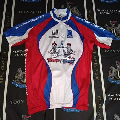 Vintage SMS Santini Cycling Jersey Shirt Men's 2012 Roland Paris Size L