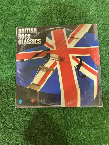 British Rock Classics-Sire 2LP-Club Pressing-Beatles-Kinks-Elton John-Bee Gees