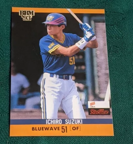 Ichiro Suzuki Regular Card 1993 BBM Orix Rookie Card Japan Seattle Mariners