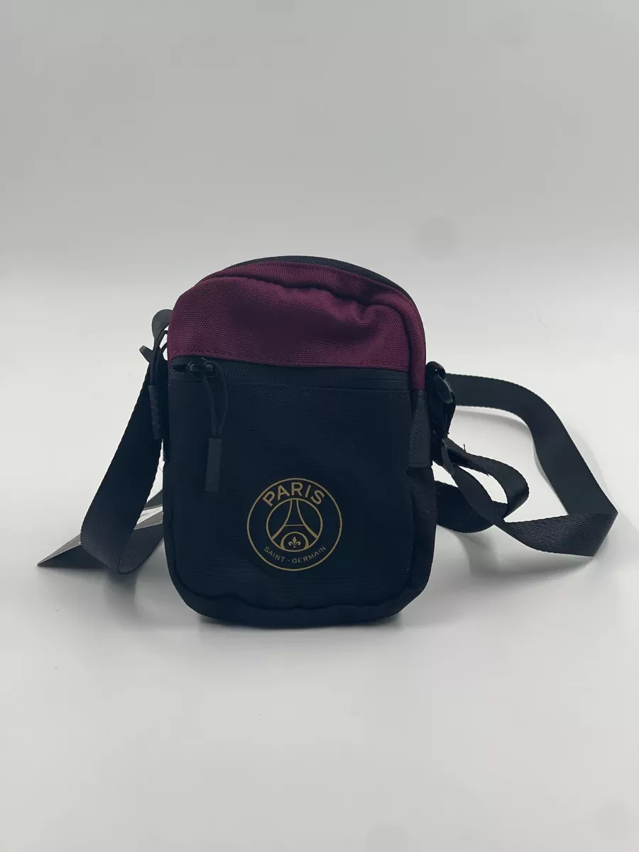 Nike Air Jordan x PSG Messenger Bag Black Burgundy Crossbody