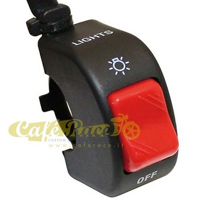 Block Lenker Schalter Motorrad Oldtimer On - Off Leuchte Zusatz