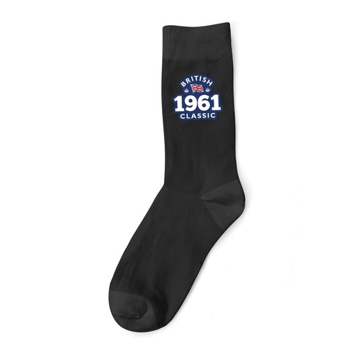 65th Birthday Gift Socks Present Idea Men Age 65 Years Old Size 6-11 Accessory - Afbeelding 8 van 16