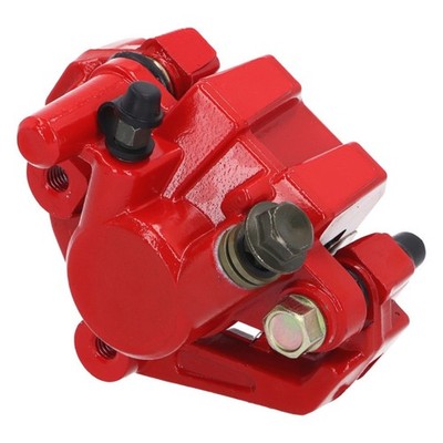 1- Kolben- Bremssattel rot passend vorne für Jonway YY50QT-21 50 Bj. 2009-2016