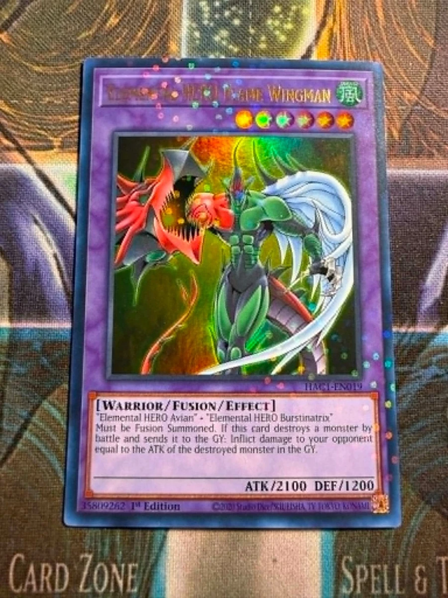 Elemental HERO Flame Wingman Yu-Gi-Oh! TCG Individual Trading Card